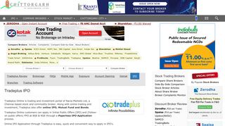 Tradeplus IPO - Chittorgarh.com