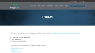 Forms | TradePMR