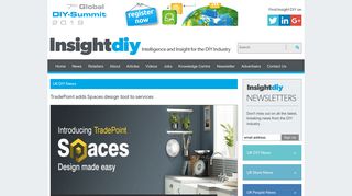 TradePoint adds Spaces design tool to services - Insight DIY