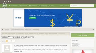 TradersWay Forex Broker is a Scammer | Forex Peace Army - Your ...