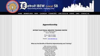 Apprenticeship - IBEW Local 58