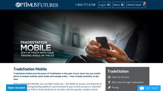 TradeStation Mobile Trading Platform - Optimus Futures
