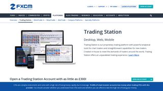 Trading Station - Forex Trading Platform - FXCM UK - FXCM.com
