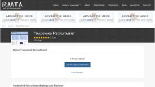 Tradewind Recruitment - Reviews & Ratings | Rate My Teaching Agency