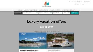 Special Offers - Luxury Vacation Offers by TradeWinds