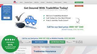 Motor Trade Insurance - Get Insurance With TradeWise Today