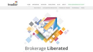 Tradier | Financial Technology and Brokerage Services
