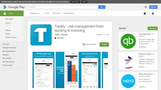 Tradify - Job management from quoting to invoicing - Apps on Google ...