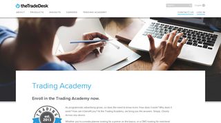 Trading Academy | The Trade Desk