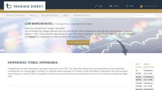 Trading Direct - Online stock broker with extremely low margin rates.