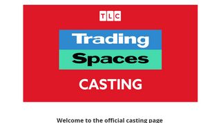 Trading Spaces Casting: Home Page