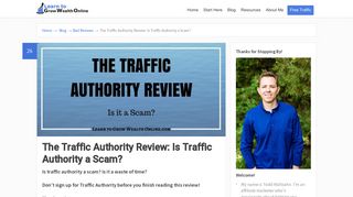The Traffic Authority Review: Is Traffic Authority a Scam?