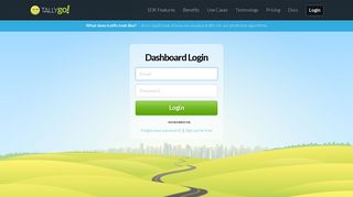 TallyGo : Dashboard Login