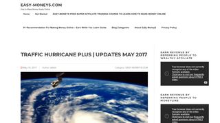 TRAFFIC HURRICANE PLUS | UPDATES MAY 2017 | easy-moneys ...