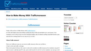 How to Make Money With Trafficmonsoon