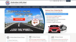 Florida Traffic School Online | Florida Traffic Ticket Dismissal