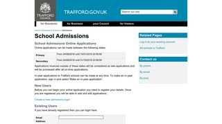 Trafford Council - Residents