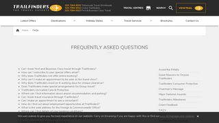 FAQs | Trailfinders
