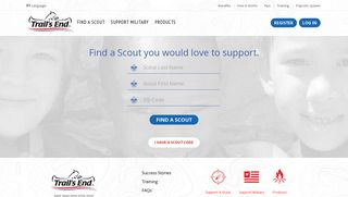 Support A Scout - Trail's End Popcorn