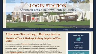 Afternoon Teas At Login Railway Station, Unique Teamroom In West ...