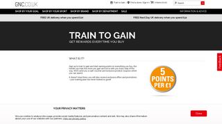 Train to Gain | gnc.co.uk