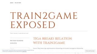 TIGA breaks relation with TRAIN2GAME – train2game exposed