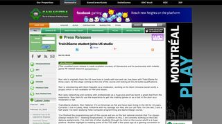 Gamasutra - Press Releases- Train2Game student joins US studio