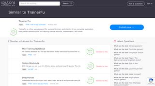 10+ Apps Like TrainerFu - Best TrainerFu Alternatives & Similar Apps ...