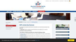 Hochschullizenzen | BSP Business School Berlin