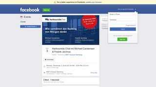 Harbourside Chat mit Michael Carstensen & Fredrik Jarchow - Facebook