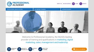 Training Courses & Accredited Qualifications for Professionals