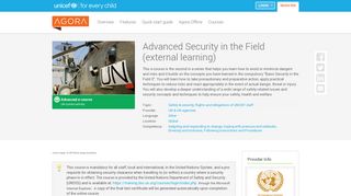 Summary of Advanced Security in the Field (external learning)