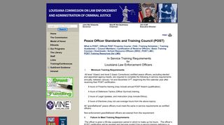 LCLE: POST Inservice Training - Louisiana Commission on Law ...