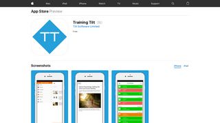 Training Tilt on the App Store - iTunes - Apple
