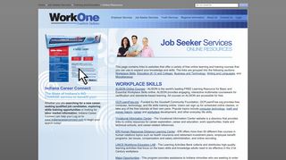 Online Resources - WorkOne Southern Indiana