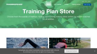 Training Plans for Triathlon, Cycling, Running and More | TrainingPeaks