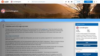 Trainline.com's £15 sign-up scam : unitedkingdom - Reddit