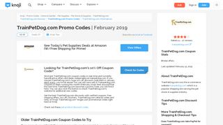 30% Off TrainPetDog.com Promo Codes | Jan 2019 Coupons