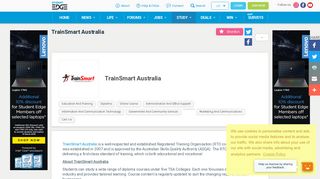 TrainSmart Australia - TrainSmart Australia · Educational Institutes in ...