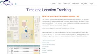 Trajecsys Report System :: Time and Location Tracking
