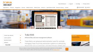 Traka Web | Key Management Solutions | Electronic Lockers | Traka