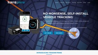 No-Nonsense, Self-Install Vehicle Tracking | Trakm8 Prime