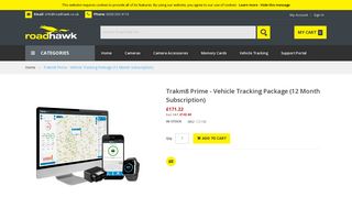 Trakm8 Prime - Vehicle Tracking Package - RoadHawk