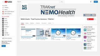 NEMO Health - Total Practice Solutions - TRAKnet - YouTube