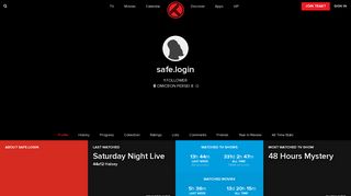 safe.login's profile - Trakt.tv