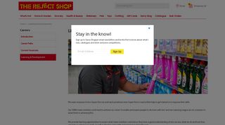 Learning and Developments | The Reject Shop