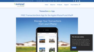 TransactionDesk App - Instanet Solutions