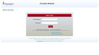 Provider Web Site