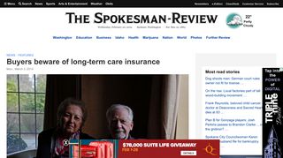 Buyers beware of long-term care insurance | The Spokesman-Review
