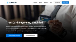 TransCard: Funds Disbursement Platform